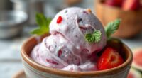 plant based creamy frozen dessert
