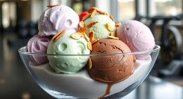 protein rich fitness gelato