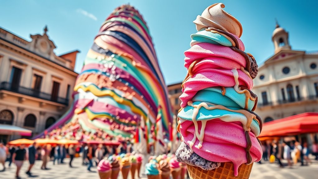 record breaking ice cream feats