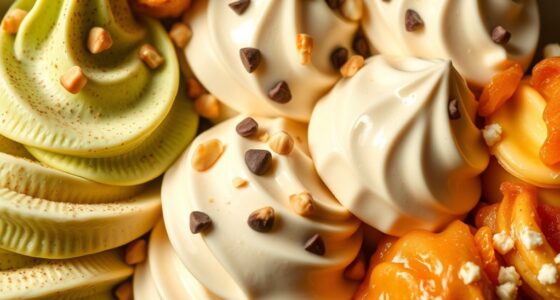 regional desserts transformed into gelato