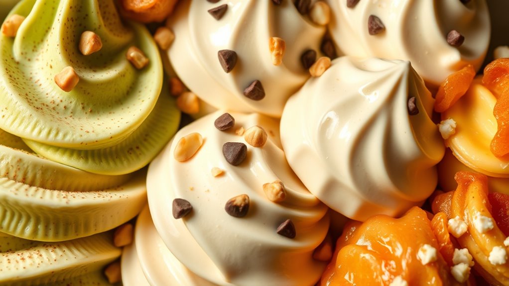 regional desserts transformed into gelato