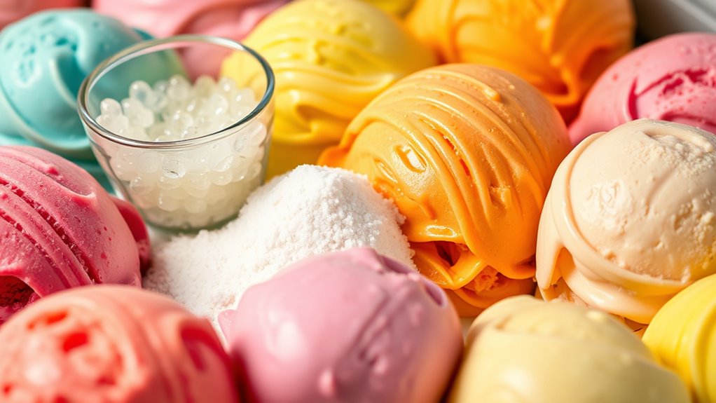 stabilizers ensure creamy texture