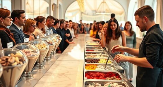 stand quietly in line