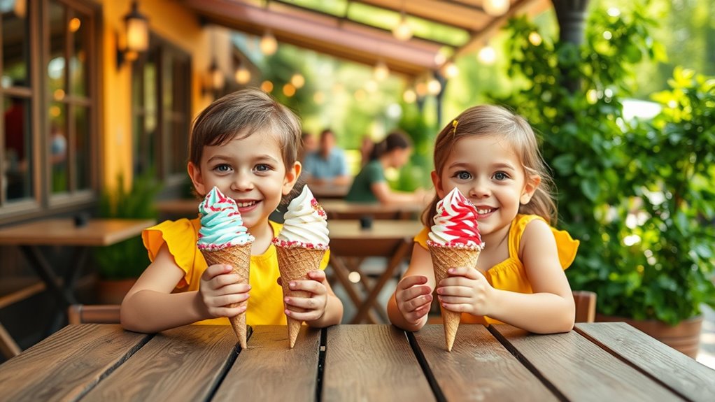 teach kids respectful gelato manners