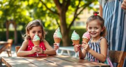 teaching children proper gelato manners