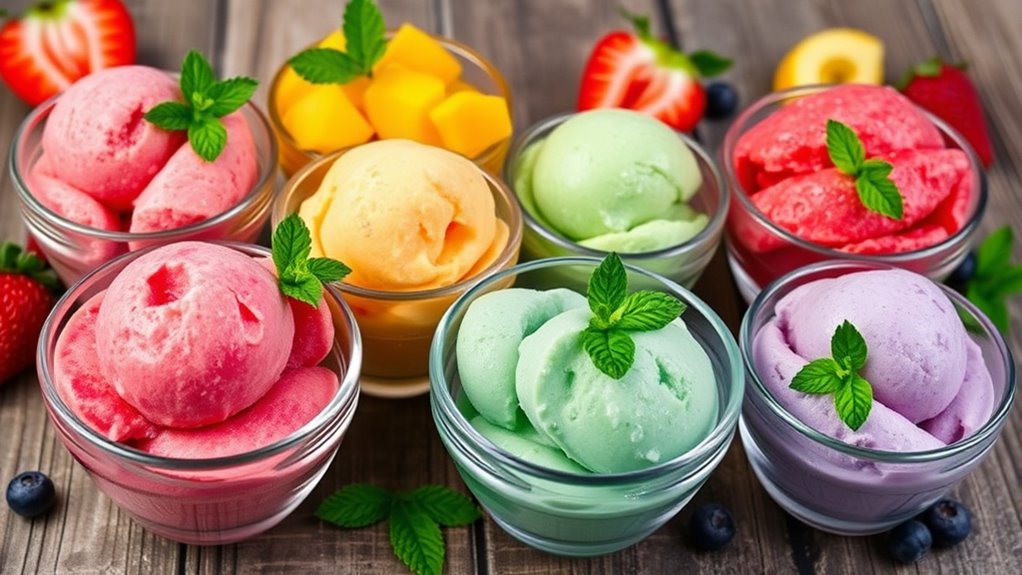 vegan dairy free frozen desserts