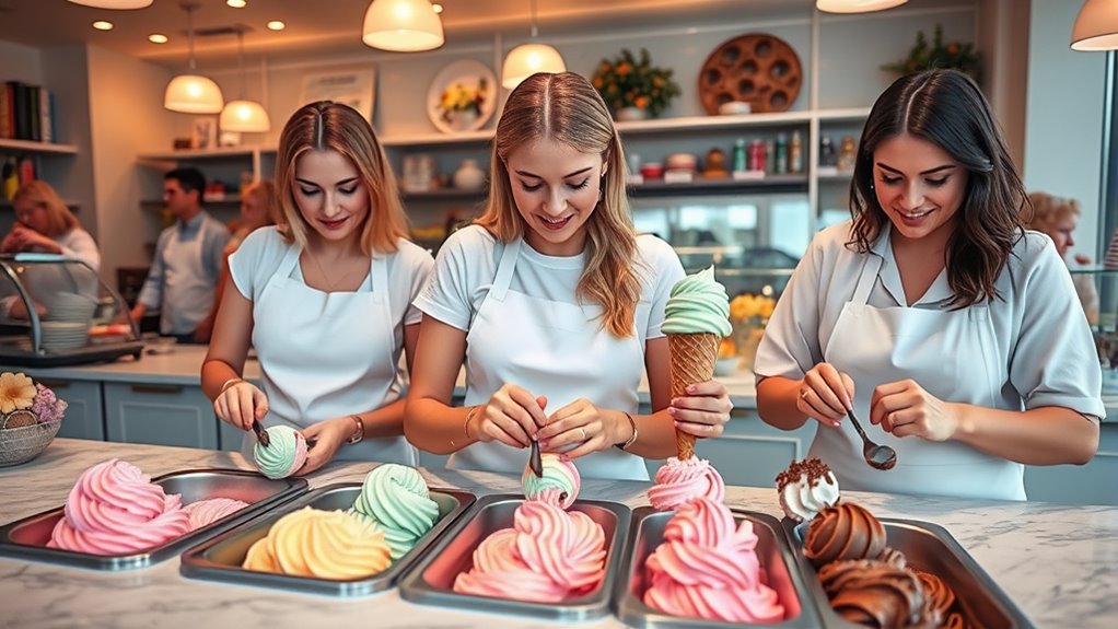 women leading gelato industry