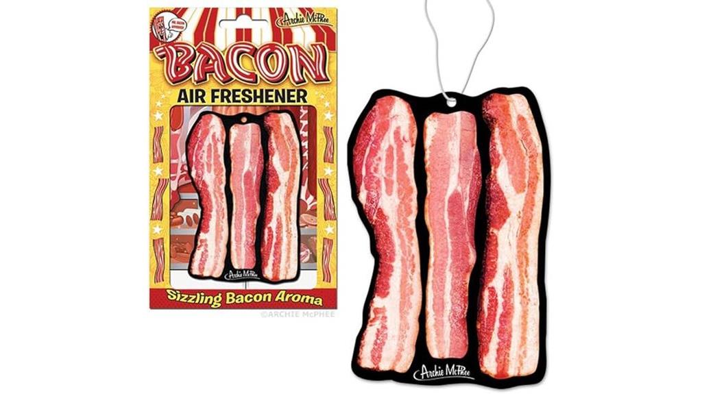 bacon scented car accessories