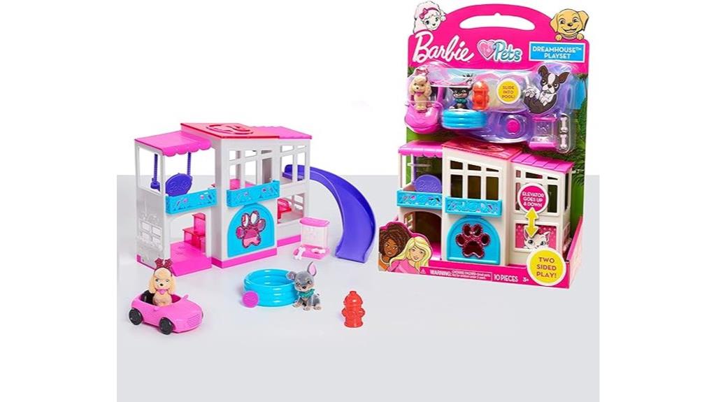 barbie pet dreamhouse set