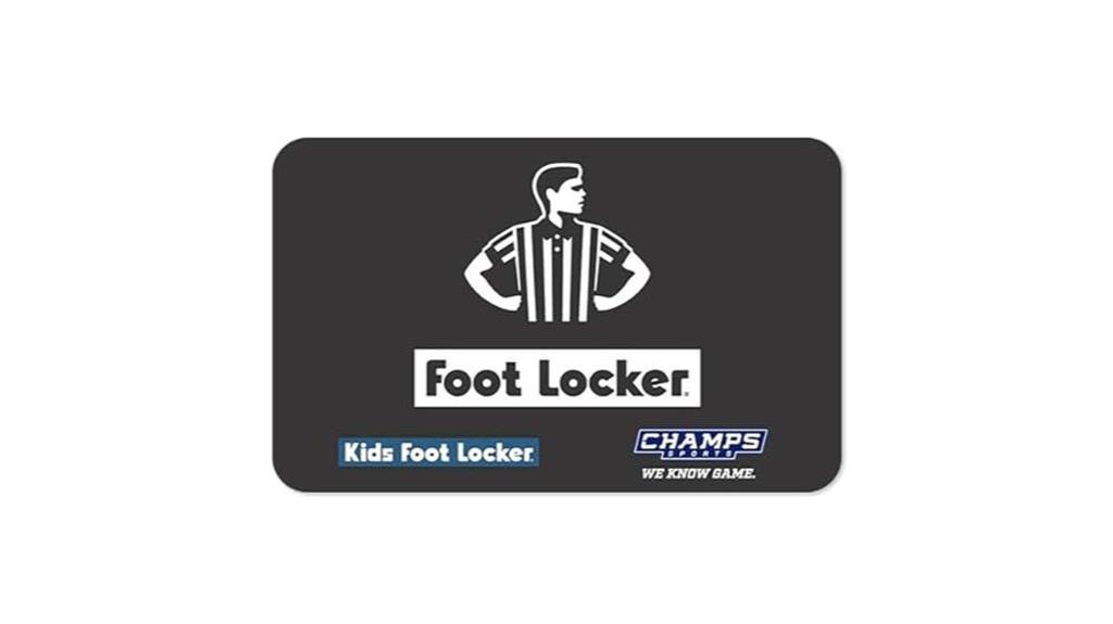 digital gift card for foot locker