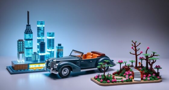 elegant intricate lego collections