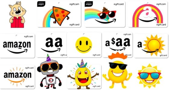 humorous amazon gift cards