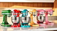 top kitchenaid mixer colors