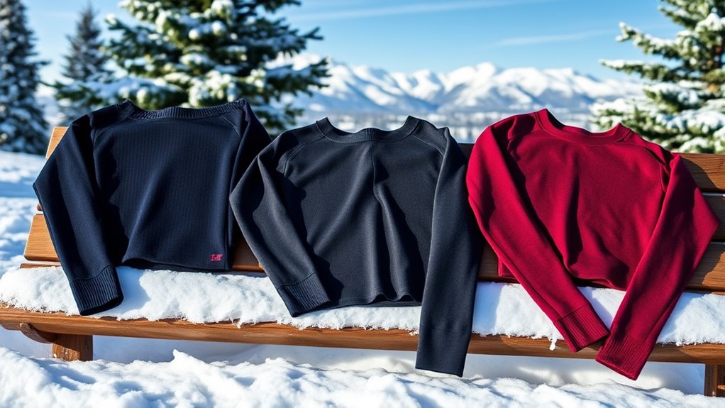 top ski thermal underwear