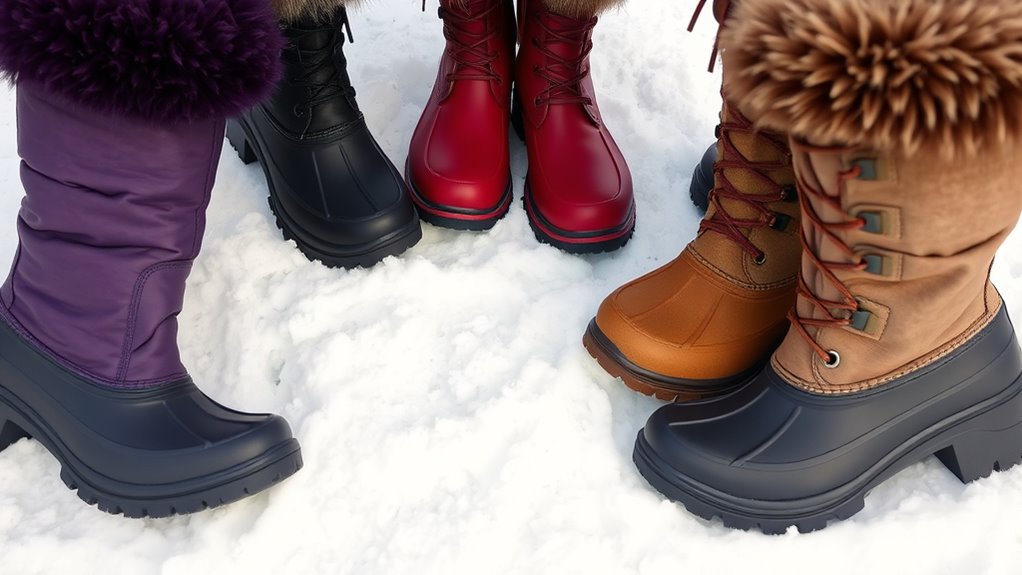 top stylish waterproof snow boots