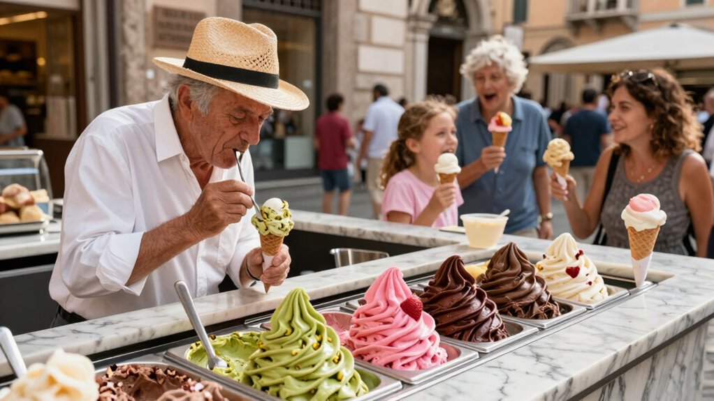 artful traditional gelato craftsmanship