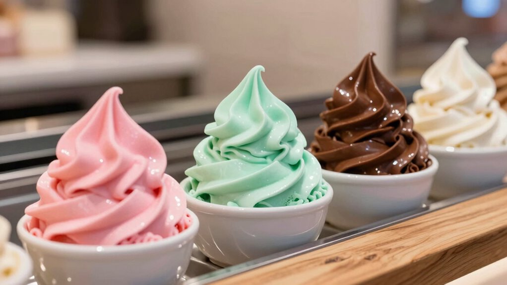 artistic cultural gelato presentation