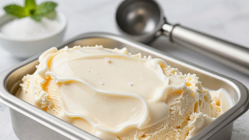 avoid overfreezing and agitation