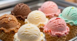 balancing ice cream flavors