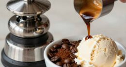 burr grinders enhance affogato flavor