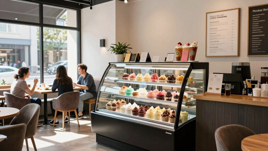 caf layout impacts dessert sales