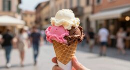 casual italian gelato conversation