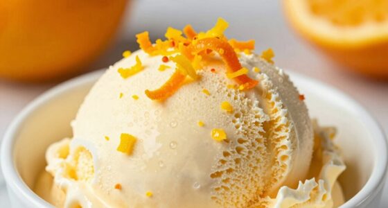 citrus zest enhances gelato flavor