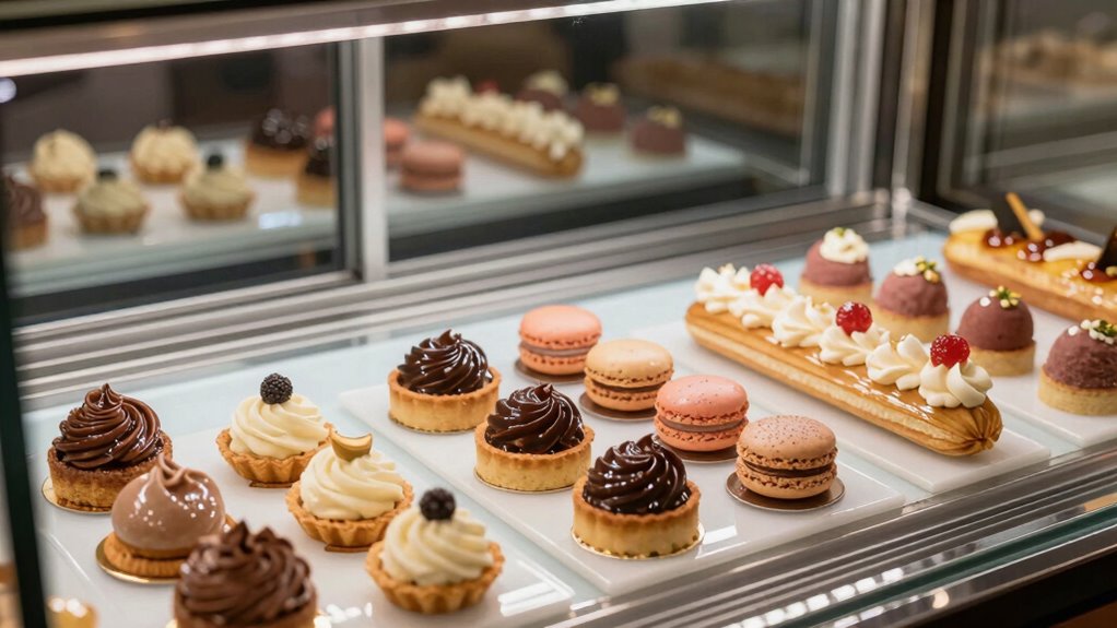 clean glass elevates desserts