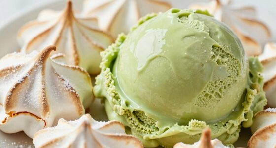 creamy cold meets airy sweetness