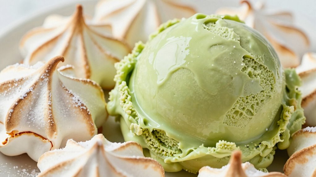 creamy cold meets airy sweetness