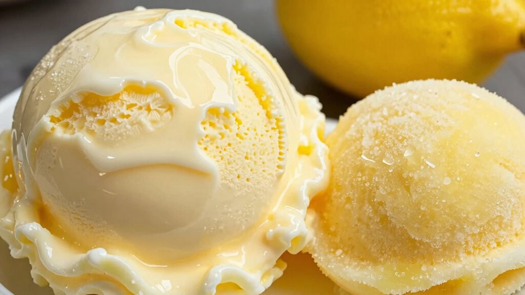 creamy versus icy citrus