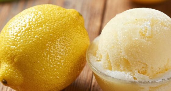 creamy versus icy texture