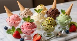 create an inviting gelato display