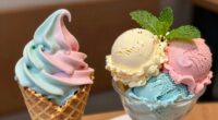cup versus cone serving