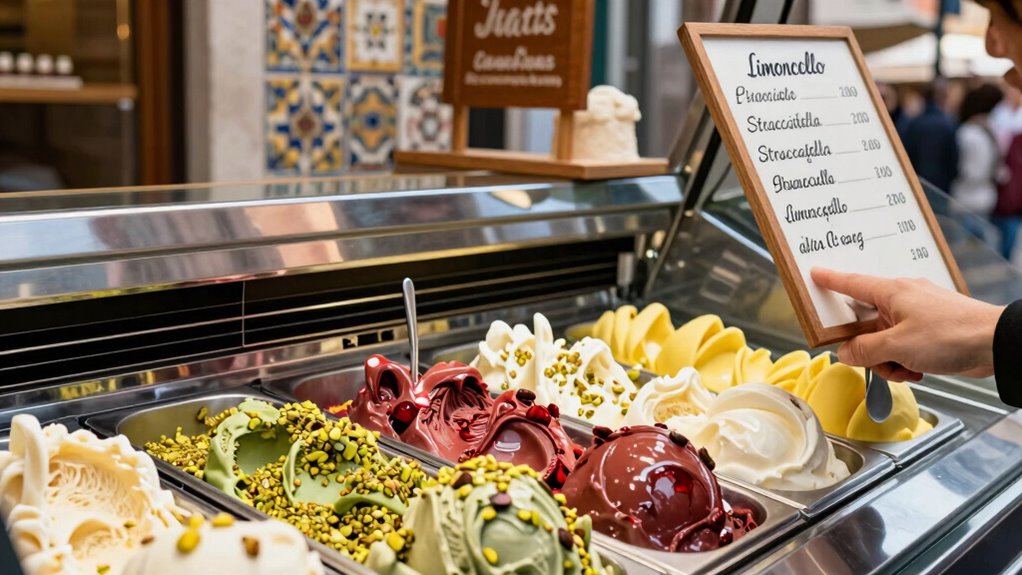 deciphering gelato menu details