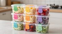 efficient frozen dessert organization