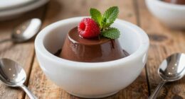 elevated dessert presentation style