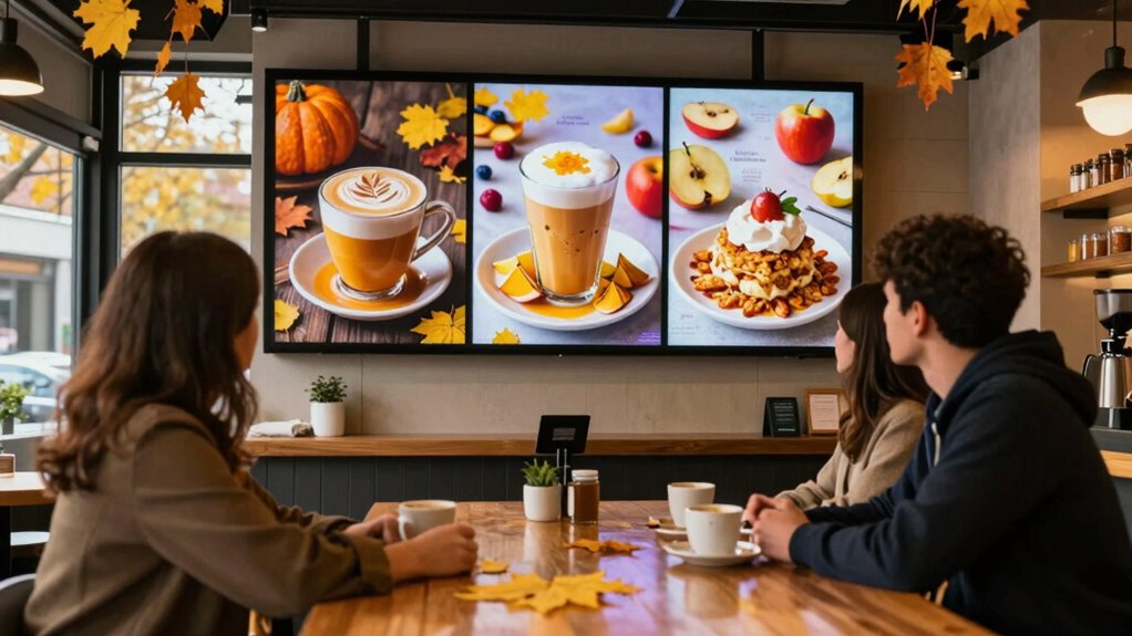 engaging seasonal menu promotions