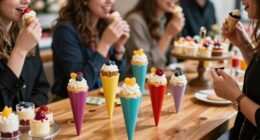 enhanced dessert tasting experience