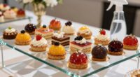 enhancing dessert display clarity
