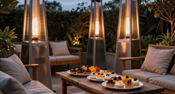 enjoying warm outdoor evenings