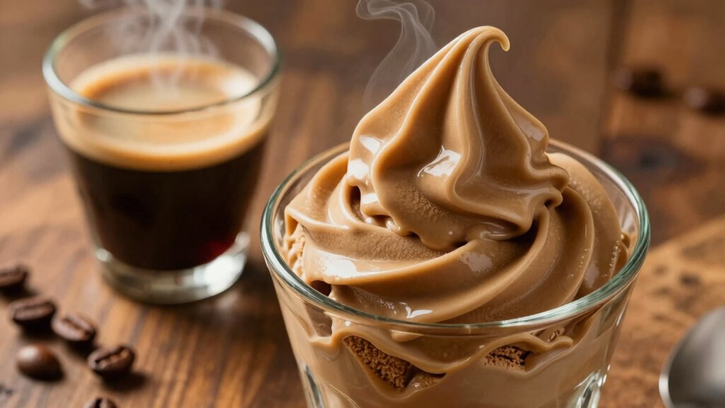 flavorful gelato coffee harmony