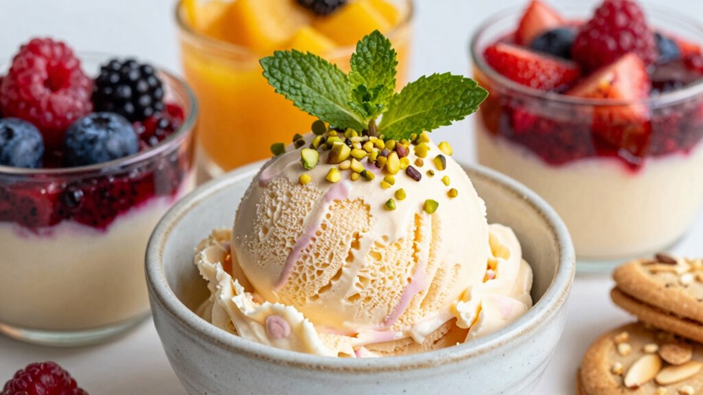 fruit enhances dairy free gelato