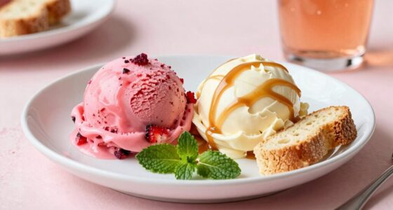 gelato complements brunch desserts