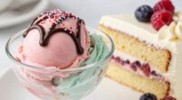 gelato complements cake flavors