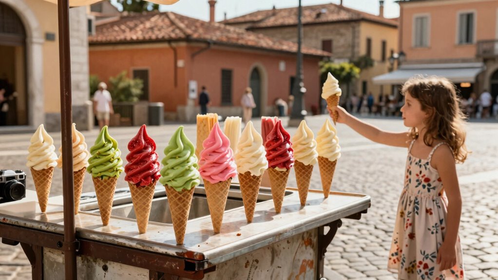 gelato in italian films