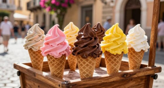 italian summer ice cream