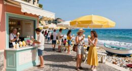italian towns influenced gelato