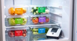 labeling for freezer efficiency