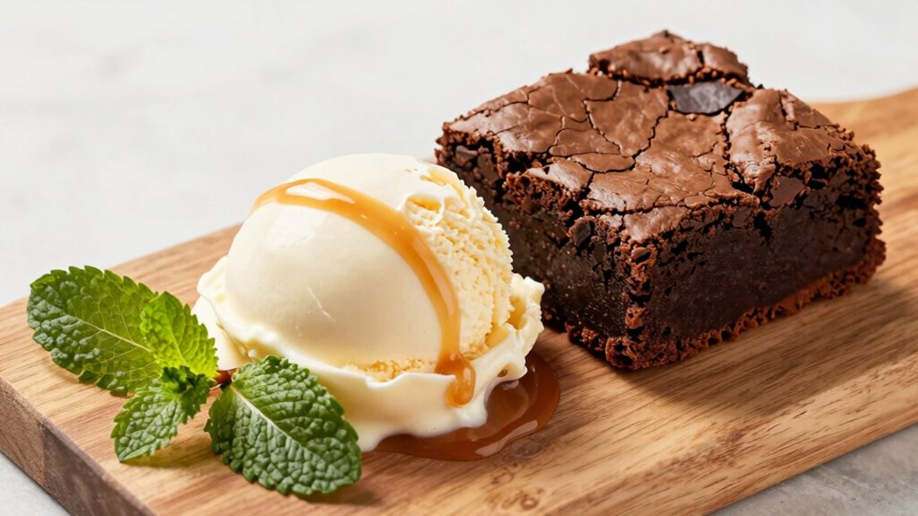light balanced dessert pairing